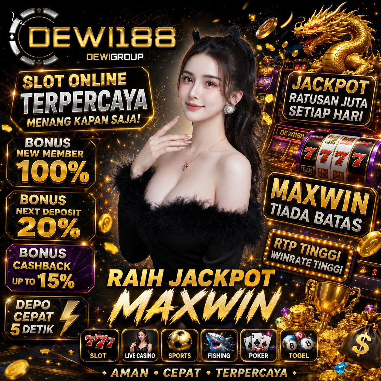 dewi188 Front Black 
